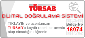 TÜRSAB Dijital Doğrulama Sistemi - İşletme Belge No 18974